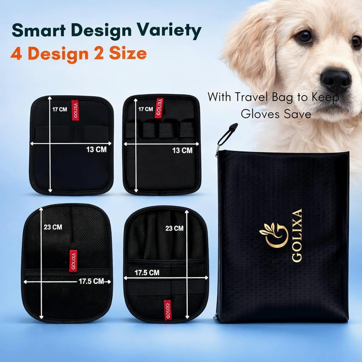Reusable Pet Hair Removal Gloves – 4 Pack - view 8