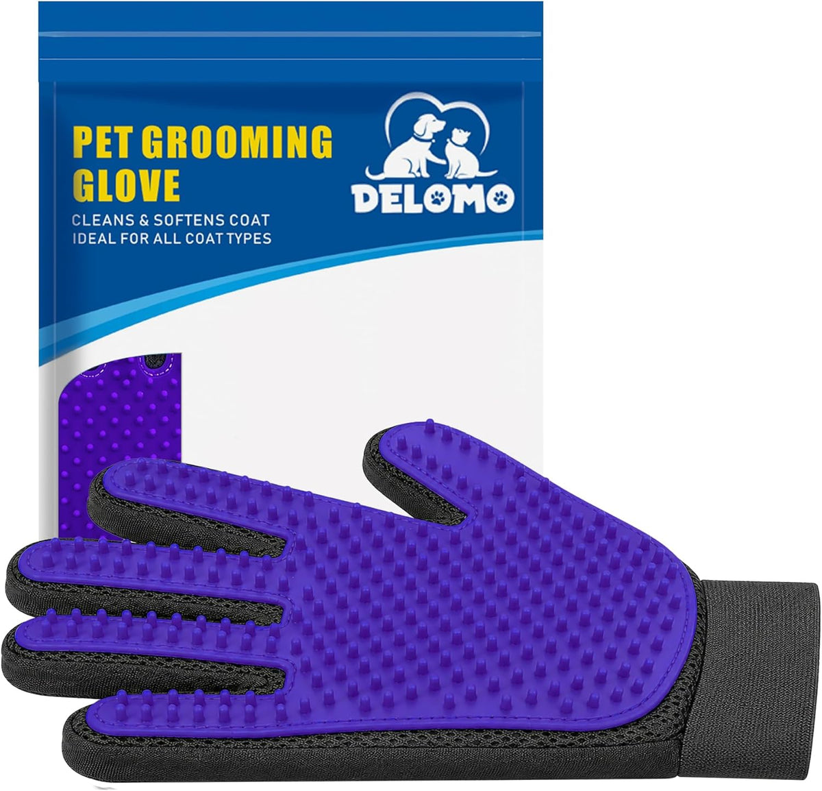 Premium Pet Grooming & Deshedding Glove