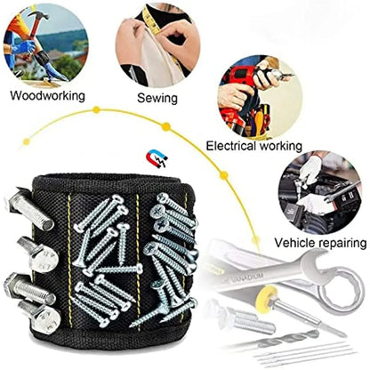 Magnetic Tool Wristband for DIY Projects - view 3