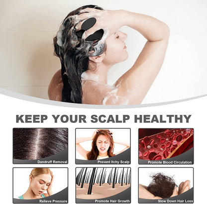 Silicone Scalp Massager & Shampoo Brush - view 4
