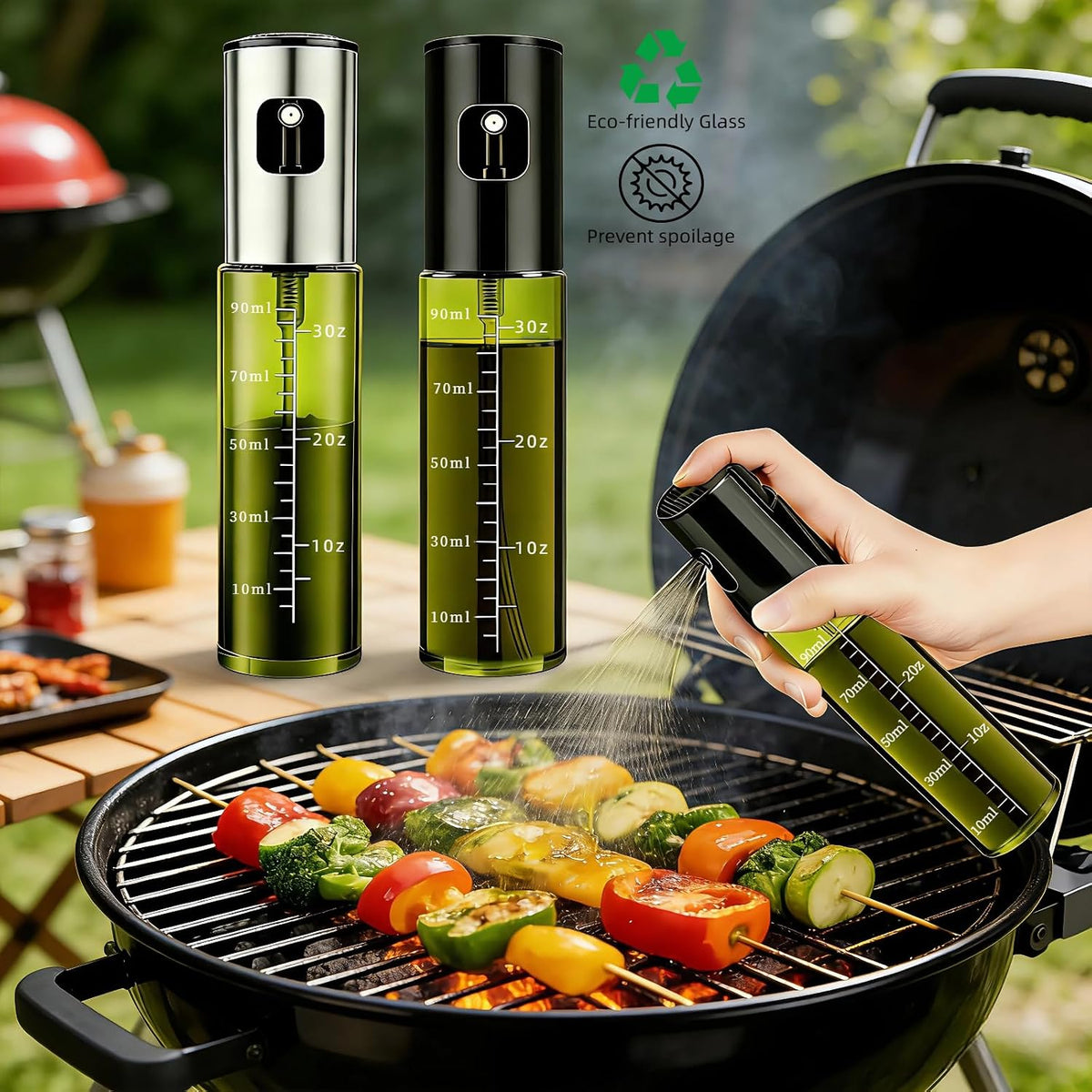 2-in-1 Premium Olive Oil Sprayer Bottle - view 2