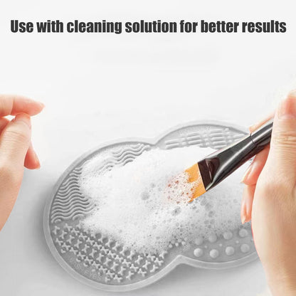 Silicone Makeup Brush & Sponge Cleaning Mat - view 3