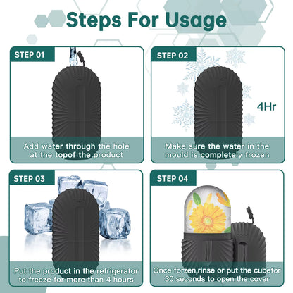 Ice Facial Roller & Gua Sha Set - view 7