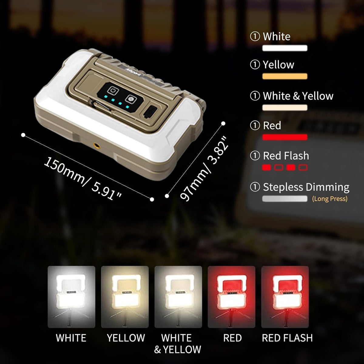 Rechargeable Folding Camping Lantern - view 6