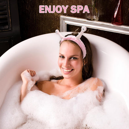 Pink Snail Spa Headband - view 3