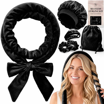 Velvet Heatless Curling Set