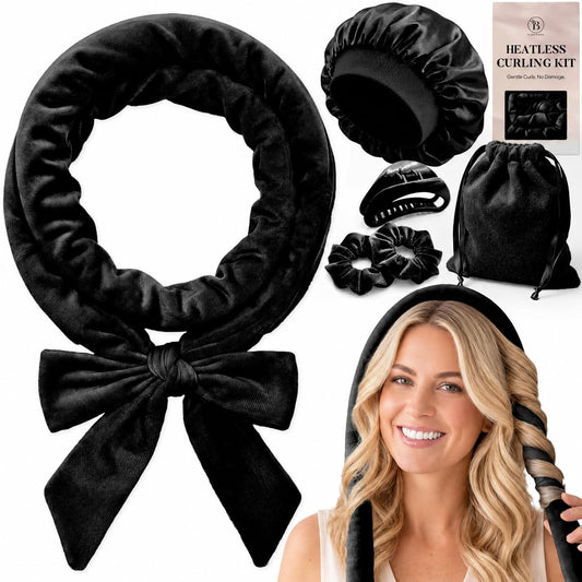Velvet Heatless Curling Set