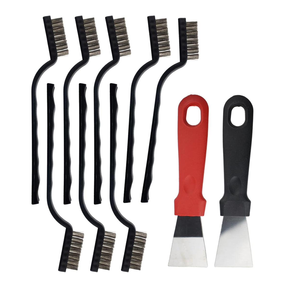 Mini Wire Brush & Scraper Cleaning Set