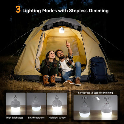 Rechargeable 1200-Lumen Camping Lantern - view 2