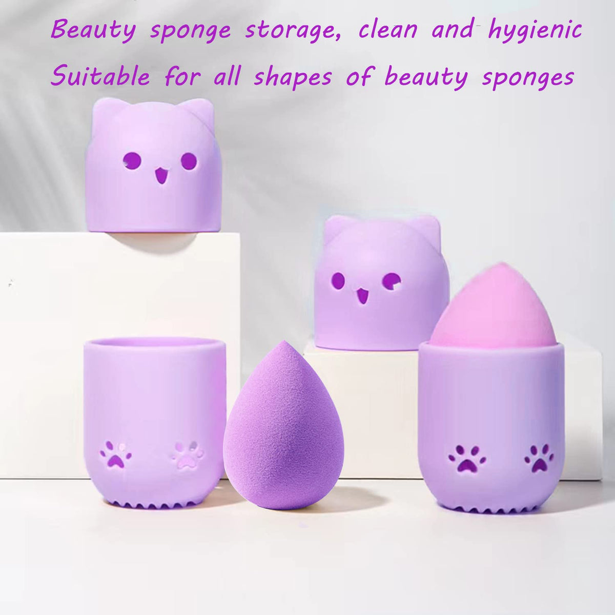 6-Piece Makeup Sponge Travel Set - view 5