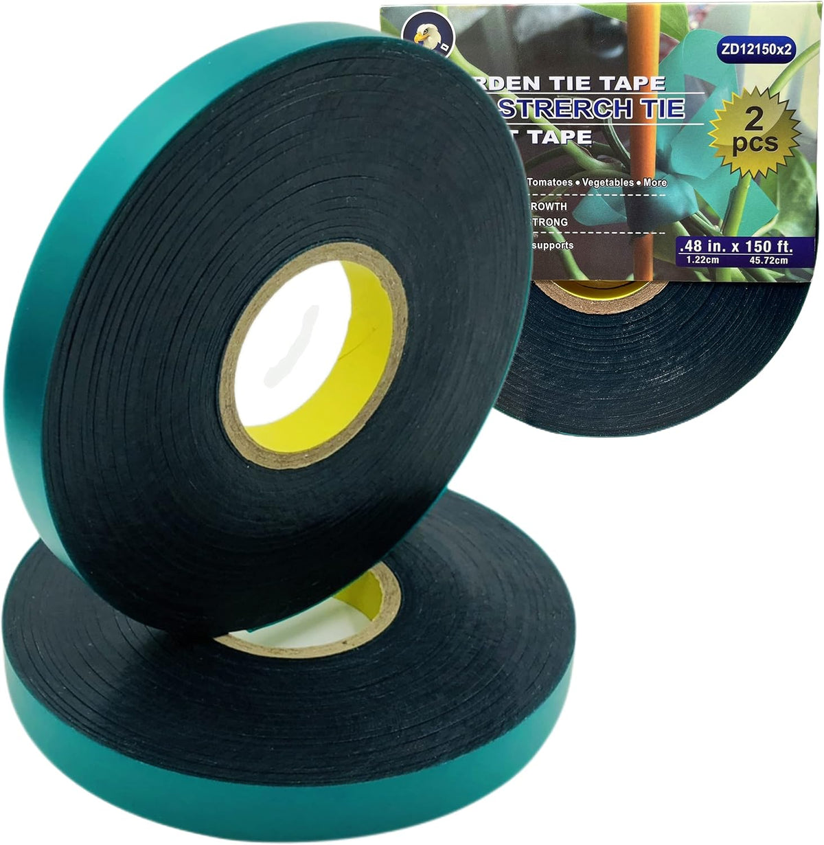 2-Pack Stretch Plant Tie Tape – 300 ft