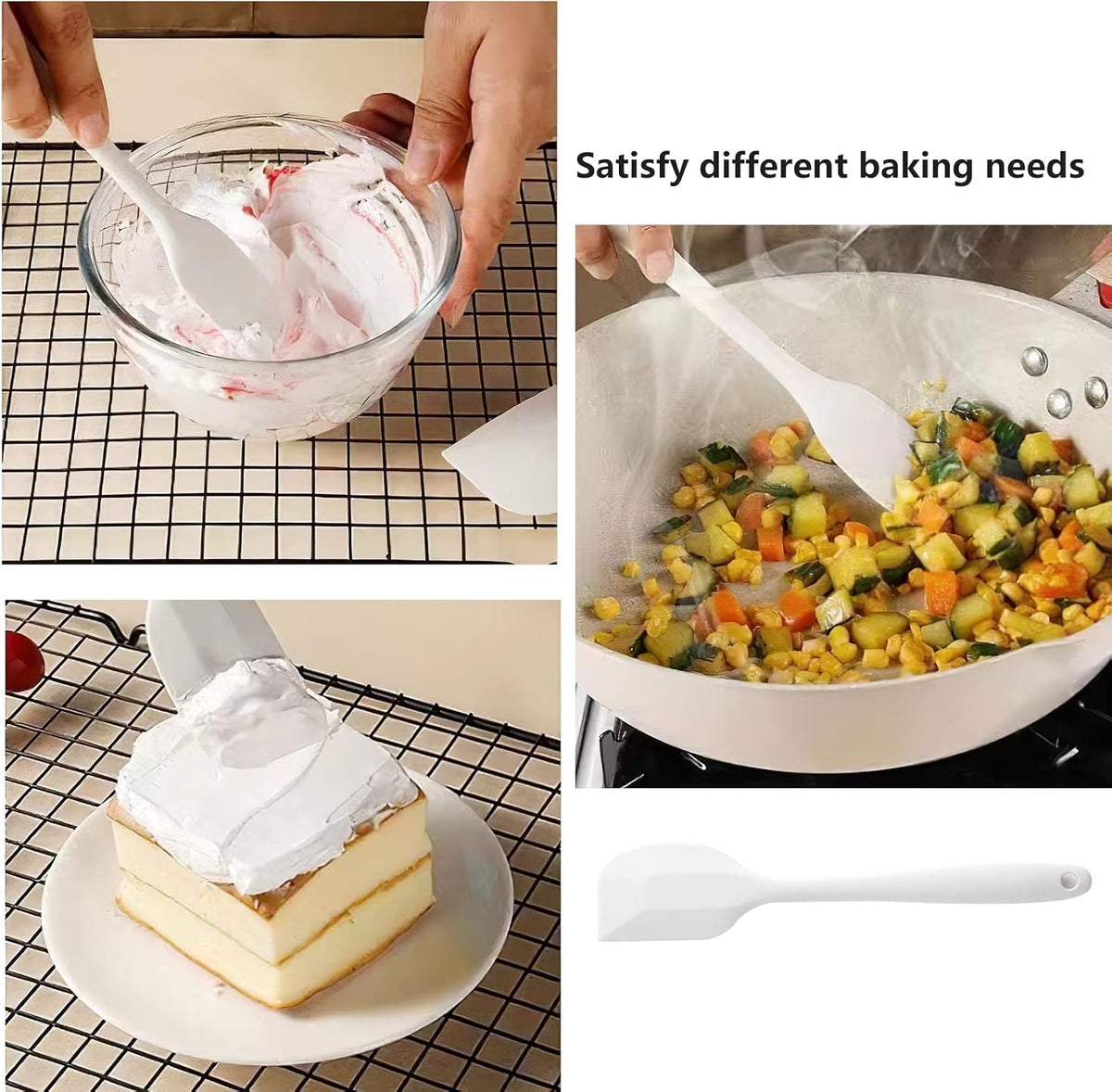 Flexible Silicone Cooking Spatula – 10.8 Inch - view 5