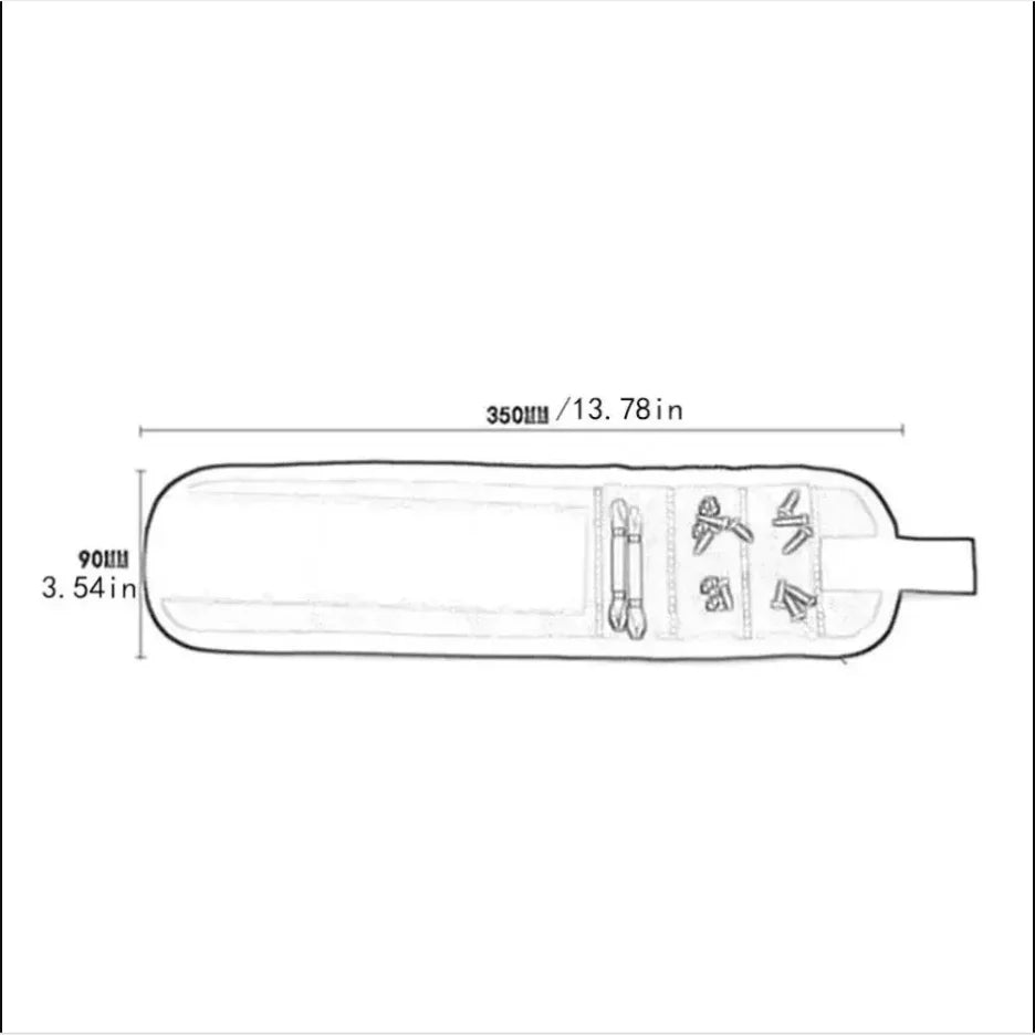 Magnetic Tool Wristband for DIY Projects - view 6