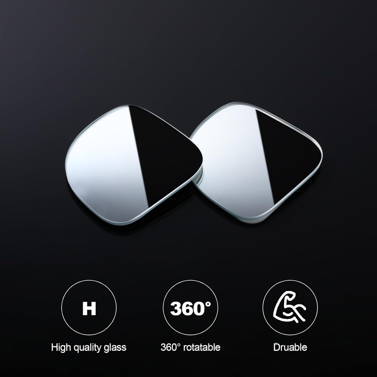 4-Pack Adjustable Blind Spot Mirrors - view 3