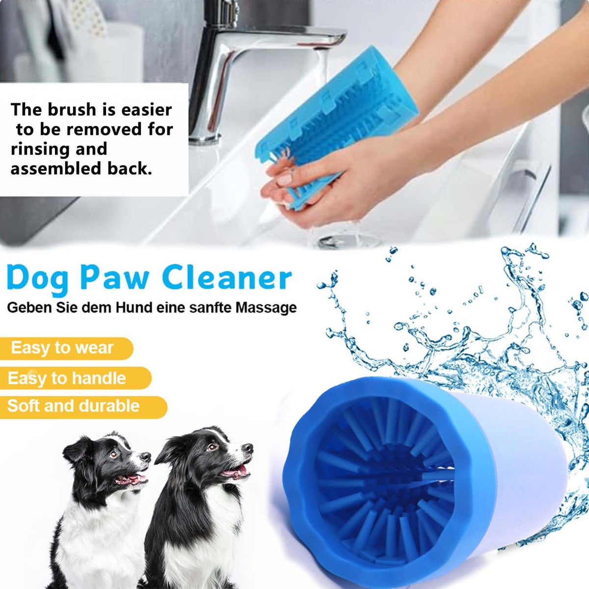 Portable Dog Paw Cleaner Set - view 3
