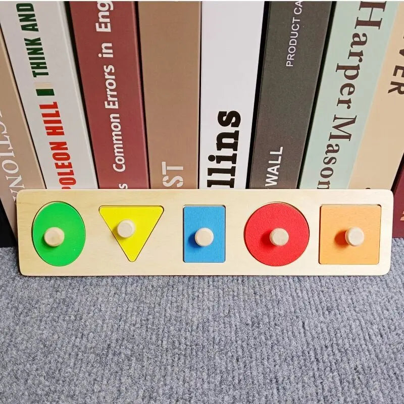 Montessori Wooden Shape Puzzle - view 12