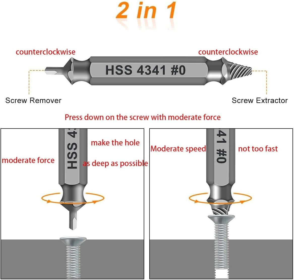 Damaged Screw Extractor Set - view 3