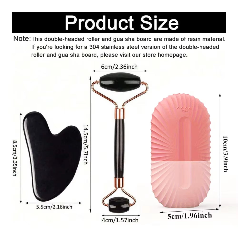 Ice Facial Roller & Gua Sha Set - view 3