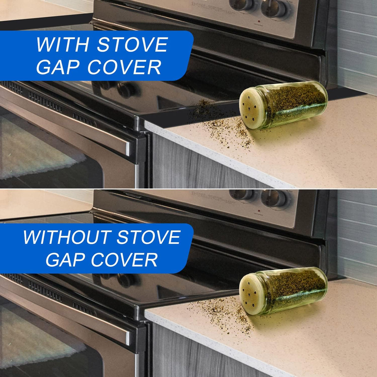 Silicone Stove Gap Covers – 2 Pack - view 3