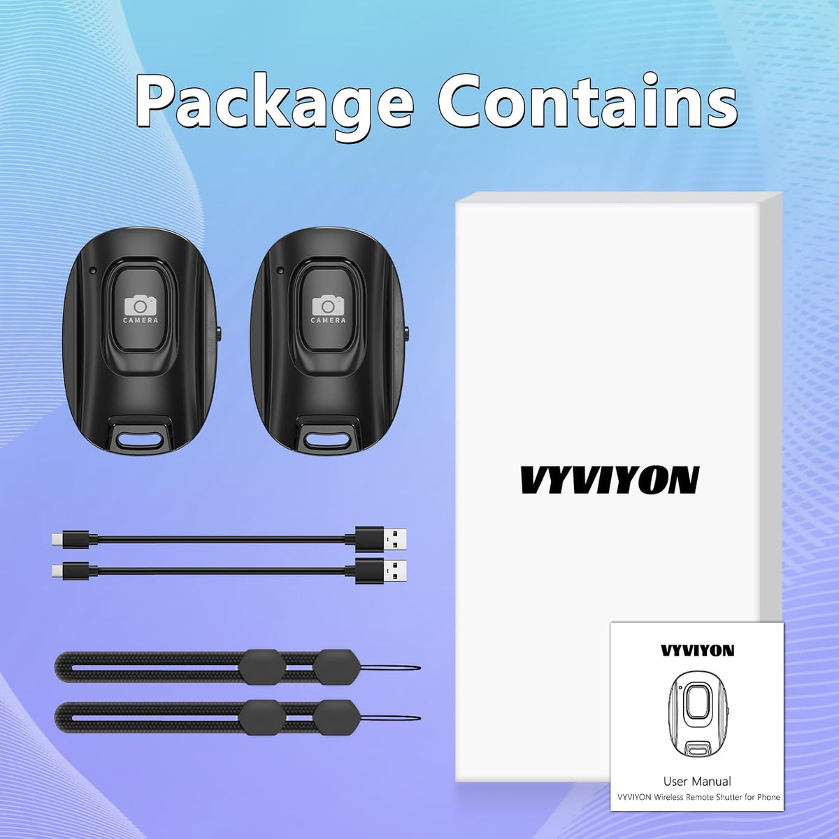 Rechargeable Bluetooth Camera Remote – 2 Pack - view 7