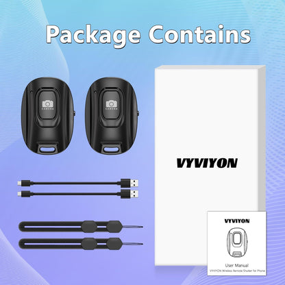 Rechargeable Bluetooth Camera Remote – 2 Pack - view 7