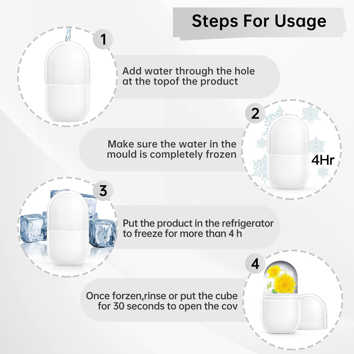 Reusable Ice Facial Roller - view 6
