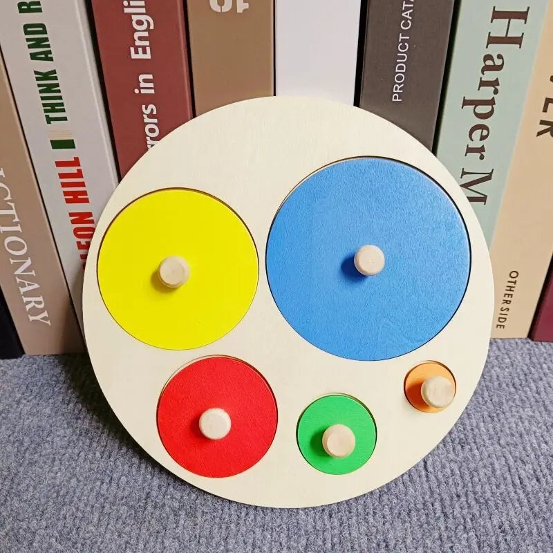 Montessori Wooden Shape Puzzle - view 9