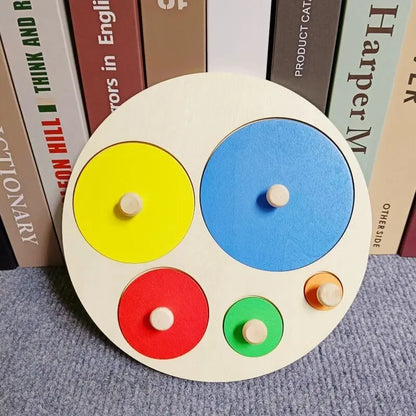 Montessori Wooden Shape Puzzle - view 9