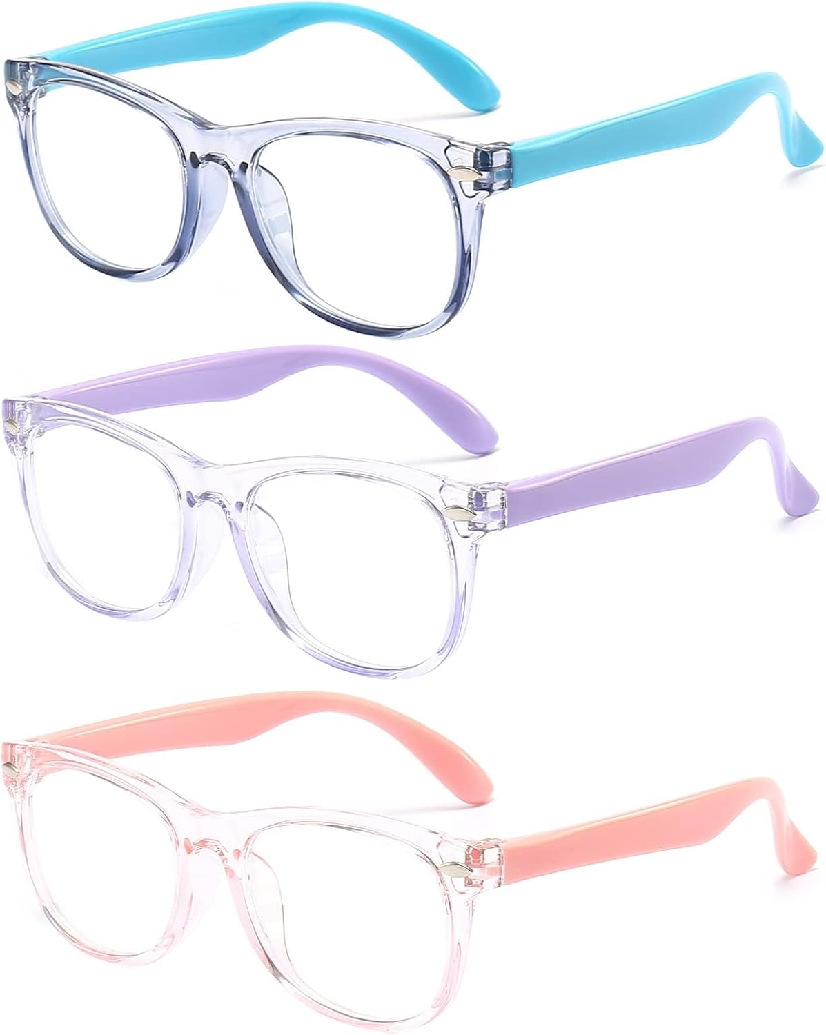 3-Pack Kids’ Blue-Light Glasses